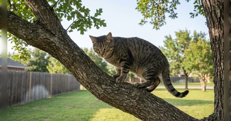 How Do Cats Get Stuck in Trees