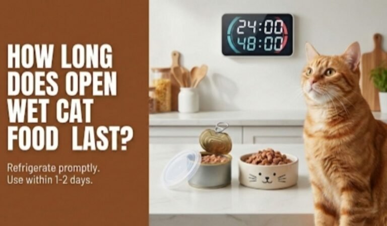How Long Does Wet Cat Food Last After Opening
