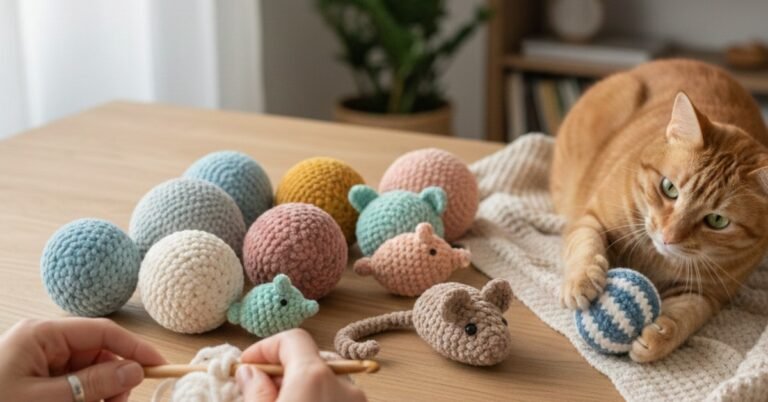 How to Crochet Cat Toys