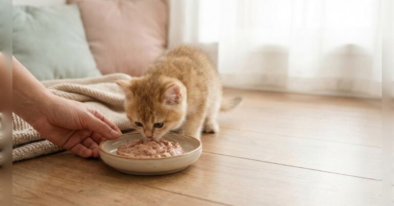 How to Introduce Kittens to Wet Food