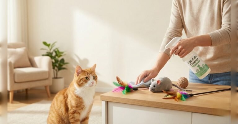 How to Sanitize Cat Toys