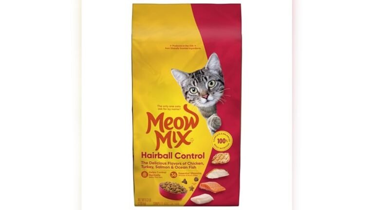 Best Dry Cat Food for Hairballs And Vomiting