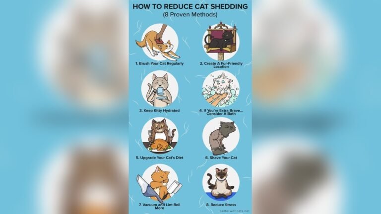 How to Stop a Cat from Shedding So Much: Easy Tips That Work