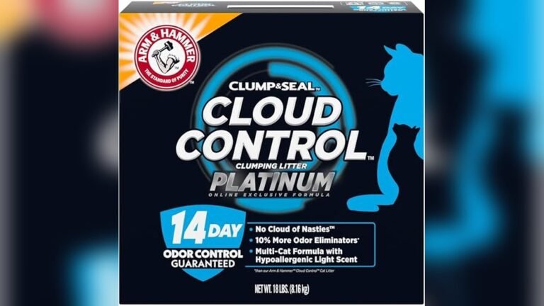 Best Dust Free Cat Litter for Odor Control and Easy Scooping