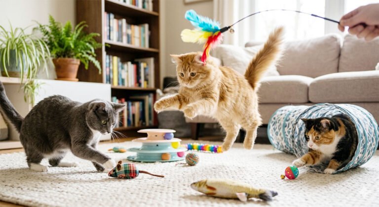 What Age Do Cats Stop Playing With Toys